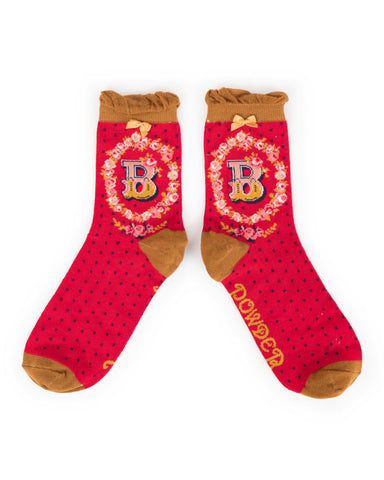 Powder - Alphabet socks B