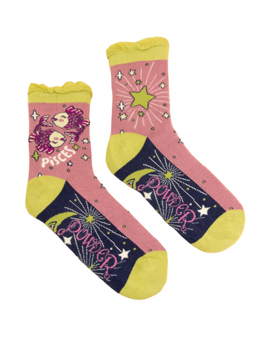 Powder - Pisces Zodiac Ankle Socks