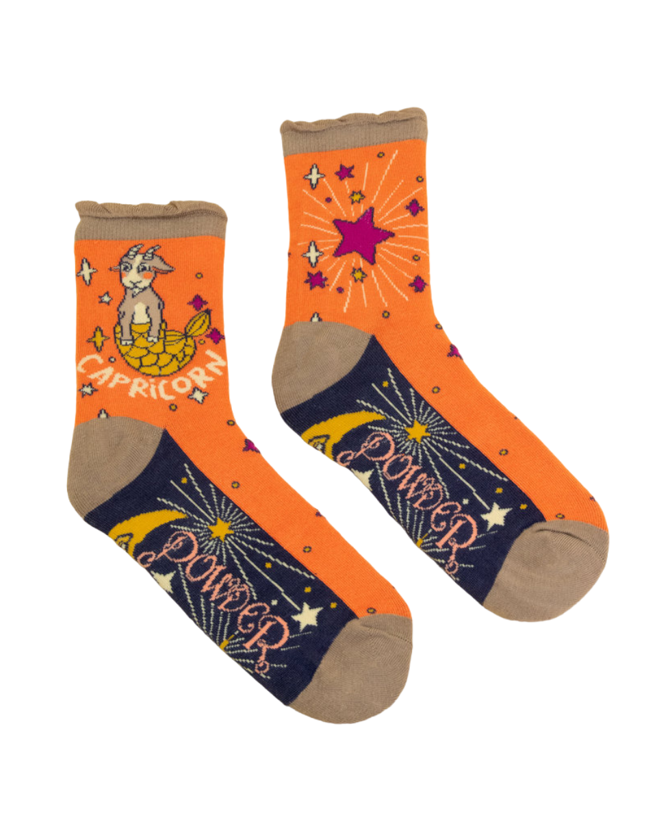 Powder - Capricorn Zodiac Ankle Socks