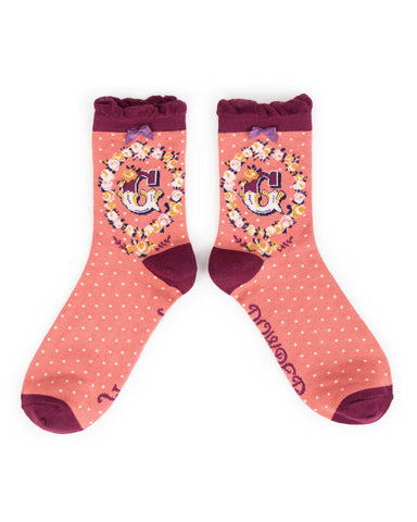 Powder - Alphabet socks G