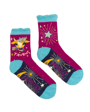 Powder - Taurus Zodiac Ankle Socks