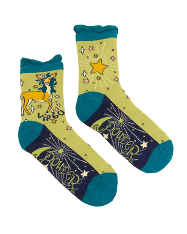 Powder - Virgo Zodiac Ankle Socks
