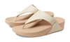 Fitflop - Lulu Leather Toe-Post Sandals Stone Beige